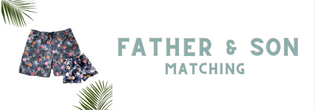  Father and Son Matching Swim Trunks | Daddy and Me | Hibiscus | Vacation matching | Men and Kids matching | best Father's Day gift ideas