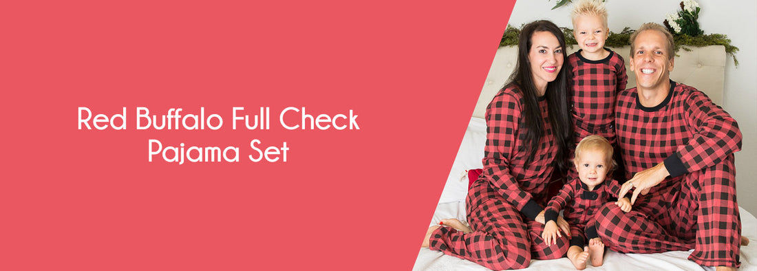  Red Buffalo Full Check Pajama Set