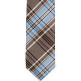  XB42 - Blue/Brown Plaid Matching Tie