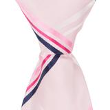 XP33 - Pink with Pink and Navy Stripes Matching Tie