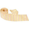 Y2 - Yellow with White and Pink Stripes Matching Tie