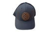 Dada X Leather Patch Hat in Charcoal | Gifts for Dads, Fathers, Dadas