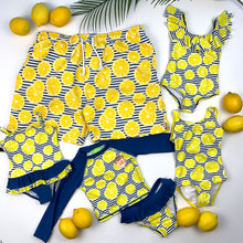  HAPPY LEMONS - DADDY+DAUGHTER - Matching Swimsuits