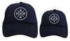 GIFT BOX : Black Mama x Baby Matching Trucker Hats Set
