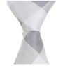 ST5 - Skinny Tie Gray Diamond Plaid