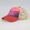 Big Sur Sunset Hats | Matching mommy and me hats | toddler hats | maroon fuschia hat | 2022 hat styles | mom and toddler matching