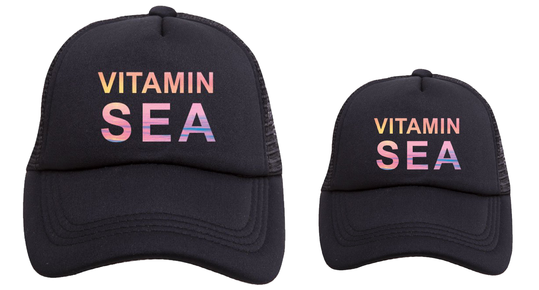 GIFT BOX : VITAMIN SEA Matching Trucker Hat Set