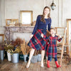 Alice Mommy & Me Plaid Cotton Fit-n-Flare Skirt/Dress