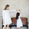 Clara Mommy & Me Snow Embroidered Dress