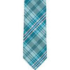 XB39 - Aqua Plaid Matching Tie