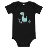 Green Dinosaur - Unisex Baby Short Sleeve Onesie - Matching Dinosaur Family | Mommy and Me | Father and Son