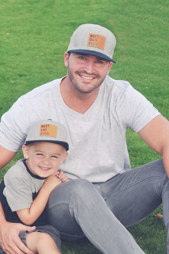 Elijah Gray Best Kid/Best Dad Ever Snapback Hat