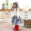 MAISIE - Navy Floral Skirt -  Mommy and Me