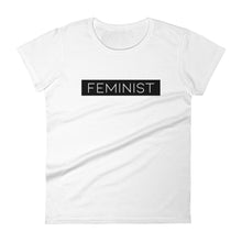  Feminist Fitted Women's Short Sleeve T-shirt