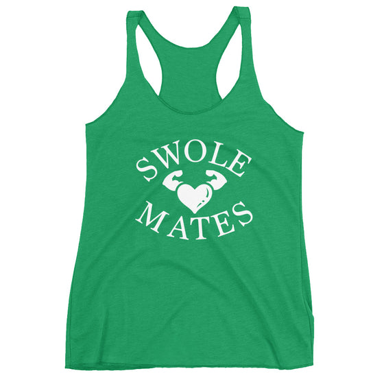 Swole Mates Cute Workout Tanks Gift For Couples Matching Couple Tanks