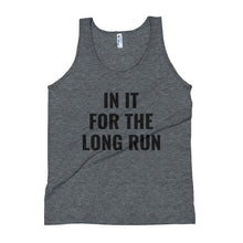  Couples Tank Top - In It for the Long Run - Workout Running Shirt - Engagement Wedding
