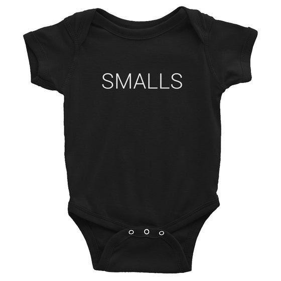 Smalls - Infant Onesie - Black Bodysuit