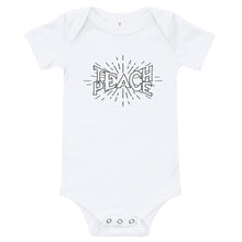  Teach Peace Ray Hollow - Baby and Toddler White Bodysuit